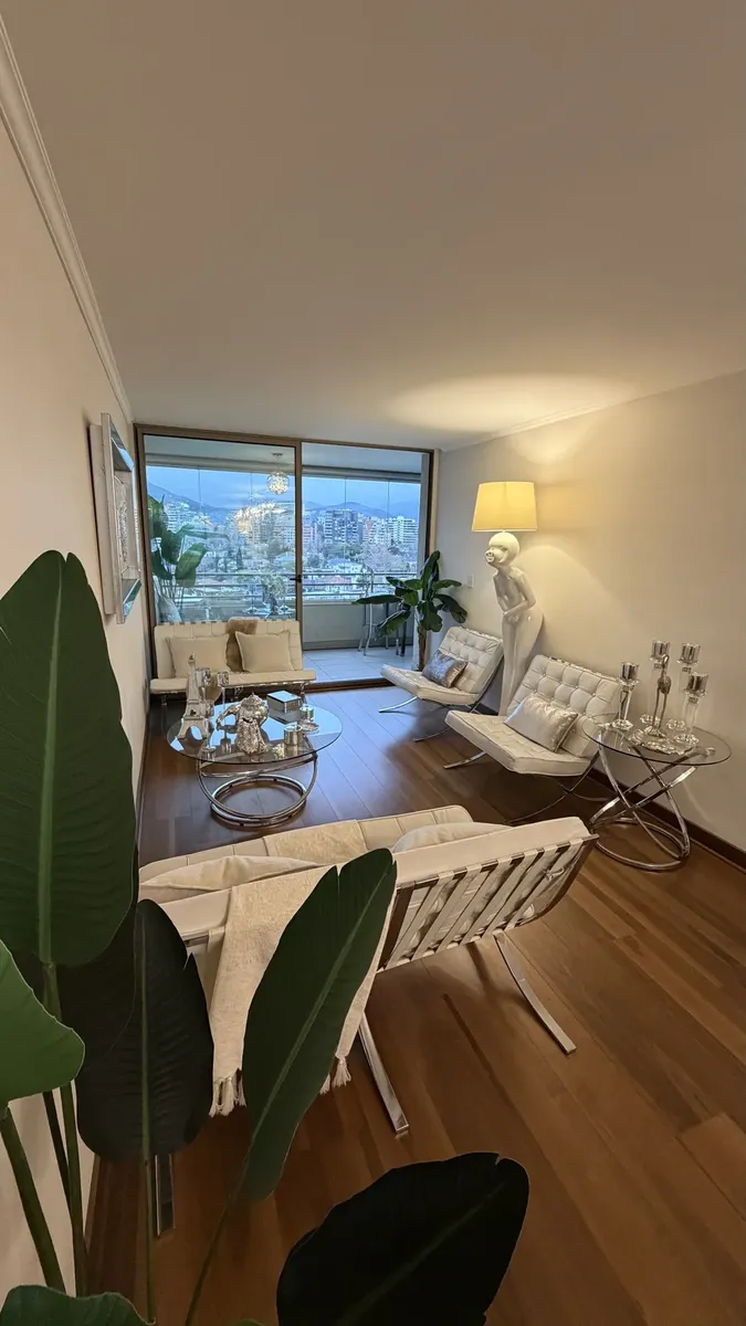 Departamento Full Equipado En Vitacura  2d 2b + Te
